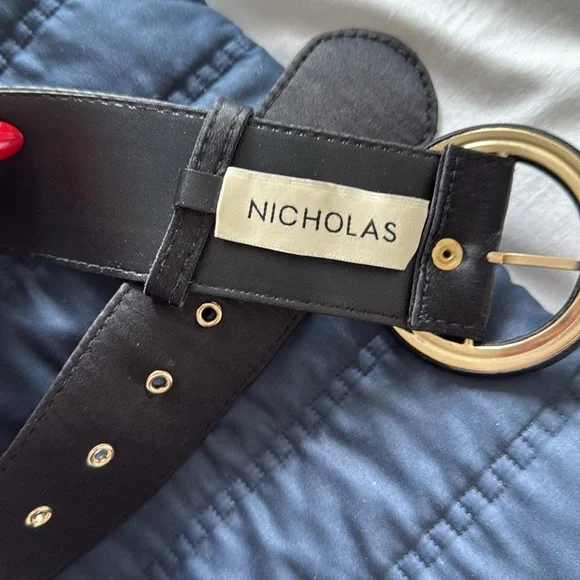 Nicholas Lark Asymmetrical Cowl Neck Midi Dress - Picture 9 of 9